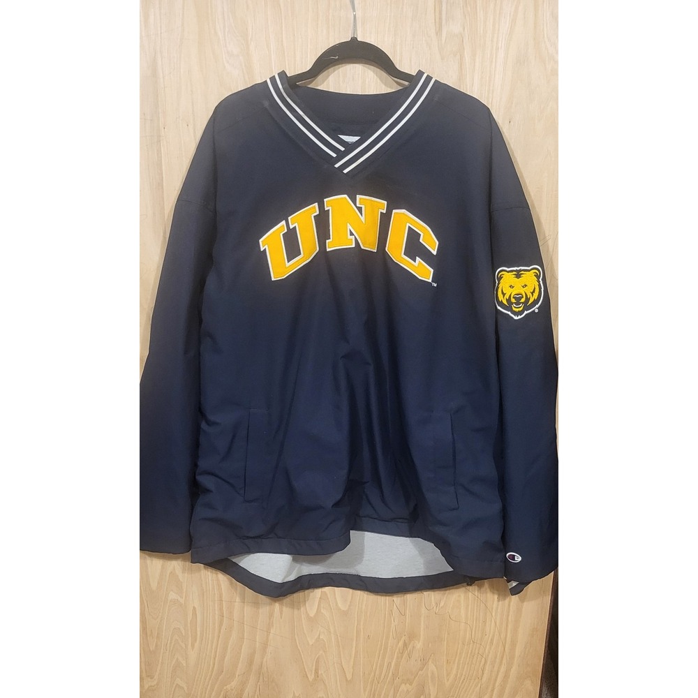 Vintage UNC Champion Jacket Pullover Size XXL Made In‎ Vietnam.